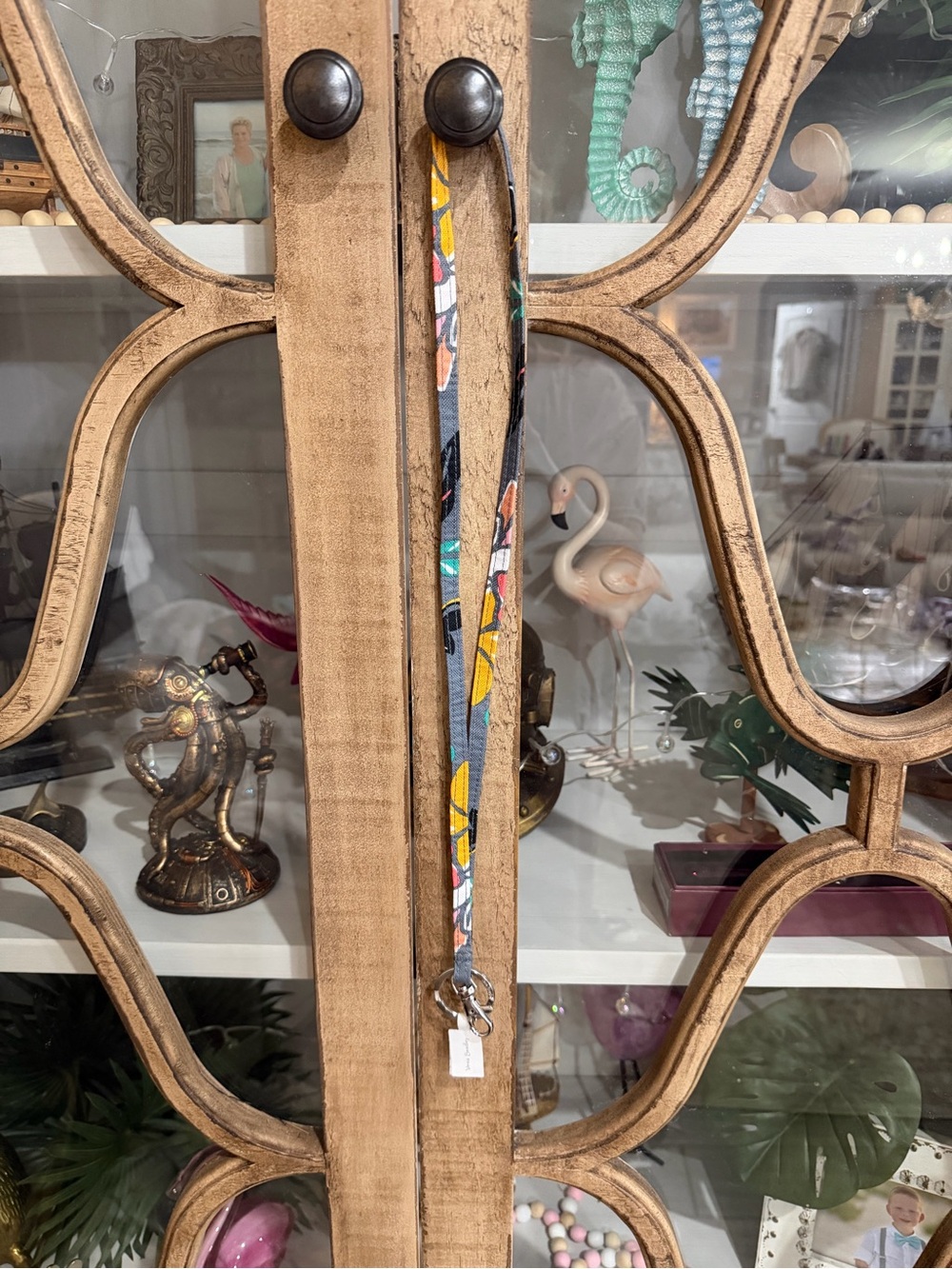 Vera Bradley Lighten Up Lanyard in Coastal Paradise NWT